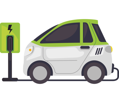 car electric vehicle charged png