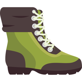 boot camping gear png