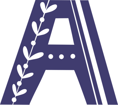A Decorative Botanical letter lettering png