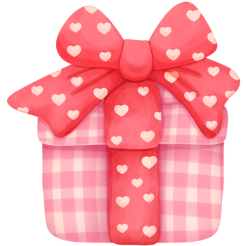 ribbon gift box png