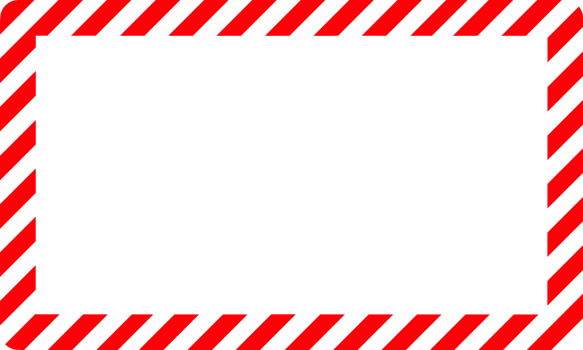 Merry Christmas card. Christmas rectangle border frame. Christmas striped red and white background png