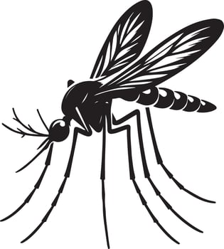 Mosquito clip art vector
