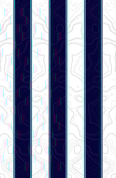 Blue and white stripes abstract background modern design illustration template for sports uniform vector