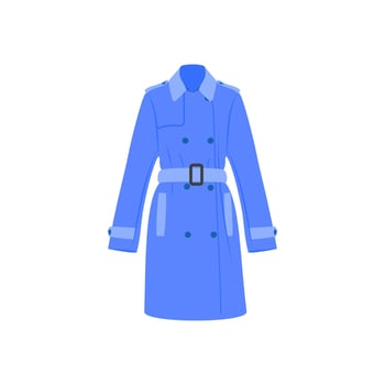Woman Coat , Autumn illustration vector