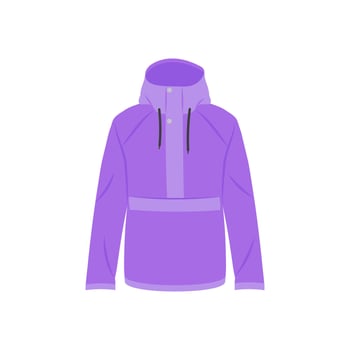 Anorak , Autumn illustration vector