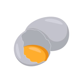 Egg Flat Icon, illustration vector