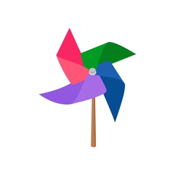 Pinwheel, Kindergarten illustration vector
