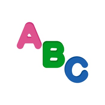 ABC, Kindergarten illustration vector