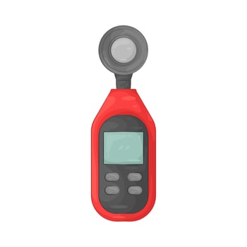 Illustration of Light Meter vector