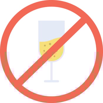 No Drink icon image. Suitable for mobile apps, web apps and print media. vector
