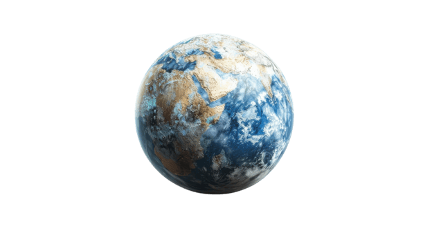 The earth is shown in this image png