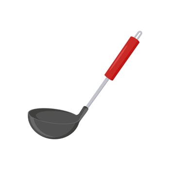 Soup Ladle, Kitchen illustration vector