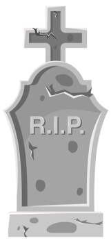 Cemetery graves and gravestones. Tombstone shape. Funeral elements rip cemetery. illustration png