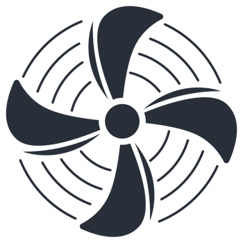 Airplane propellers and motor blades. Plane propellers set. Symbols fan rotating. png
