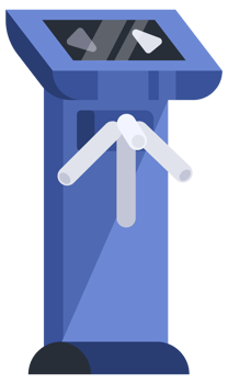 Collection of various turnstiles, controlling access to secure areas in office buildings, subway stations, and other restricted locations png