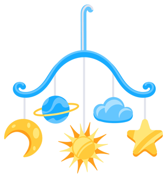 Newborn things set. Baby clothes, toys. Clothing for newborn babies. png