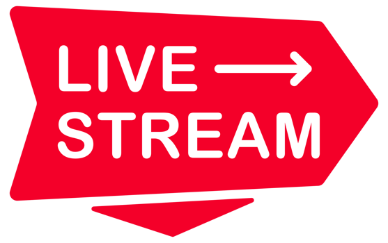 Live stream logo, icon Collection. Live online broadcasting, streaming. Social media png