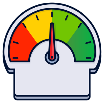 Net Promoter Score NPS Feedback Gauges Illustration with Customer Loyalty Indicators png