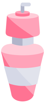 Set sports water bottles on white background. Athlete accessory, fitness. png