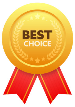 Gold medal for Best Choice. Retail badge. Best Choice tag. stock illustration png