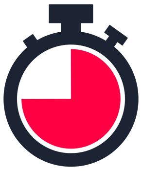 Set of timer and Stopwatch icons. Countdown symbol. Kitchen timer icon png