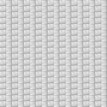 Geometric grey tech background with squares vector