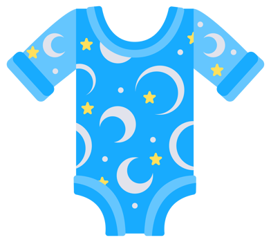 Newborn things set. Baby clothes, toys. Clothing for newborn babies. png