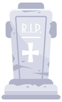 Set of different types of empty tombstone collection. Grave headstone. Cemetery graves and gravestones png