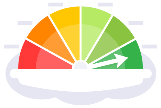 Speedometer set, gauge meter. Speed dial indicator. Scale, level of performance. Score progress. illustration png