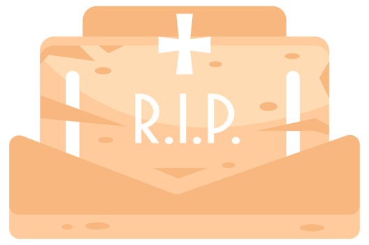 Set of different types of empty tombstone collection. Grave headstone. Cemetery graves and gravestones png