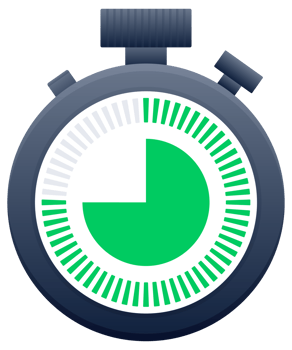 Set of timer and Stopwatch icons. Countdown symbol. Kitchen timer icon png