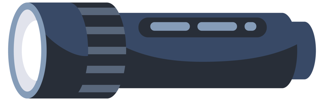 Flashlights or torches portable hand-held electric lights png