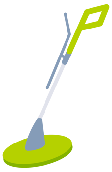 Lawnmower machine. Grass cutting. Garden machines mowing lawn leaves png