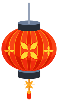 Japanese or Chinese various lanterns. China traditional red paper light lanterns. Chinatown traditional png