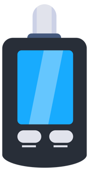 Portable breathalyzer. Device for determining the intoxication of a person. png