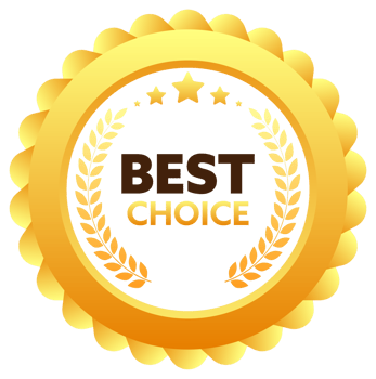 Gold medal for Best Choice. Retail badge. Best Choice tag. stock illustration png