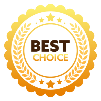Gold medal for Best Choice. Retail badge. Best Choice tag. stock illustration png