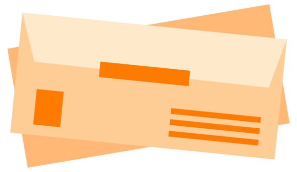 Envelope letter Handmade. Post cards. Invitation letters. Paper mail letter png
