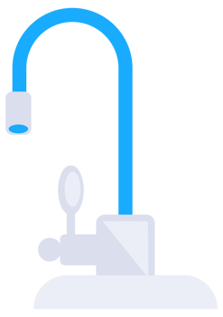 Water filters for purification. Natural fresh water purity. Pure drinking water filtration and treatment system dispenser. png