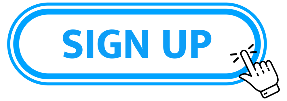 Sign UP Button with pointer clicking. Web button. Finger Pressing. Click to Sign UP Concept. illustration png