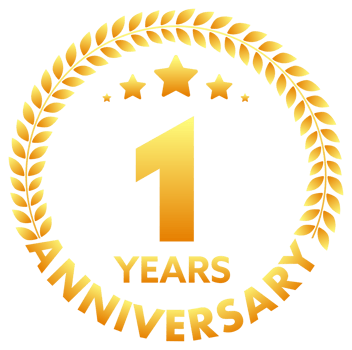 Anniversary icon set with laurel wreath. 10, 20, 30, 40 ,50, 60, 70, 80, 90, 100 years jubilee. Celebration anniversary event. stock illustration png