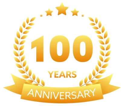 Anniversary icon set with laurel wreath. 10, 20, 30, 40 ,50, 60, 70, 80, 90, 100 years jubilee. Celebration anniversary event. stock illustration png