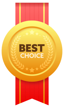 Gold medal for Best Choice. Retail badge. Best Choice tag. stock illustration png