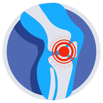 Set of joints pain icons showing symptoms of arthritis, osteoporosis, rheumatoid, gout, knee, wrist, elbow, ankle injury. png