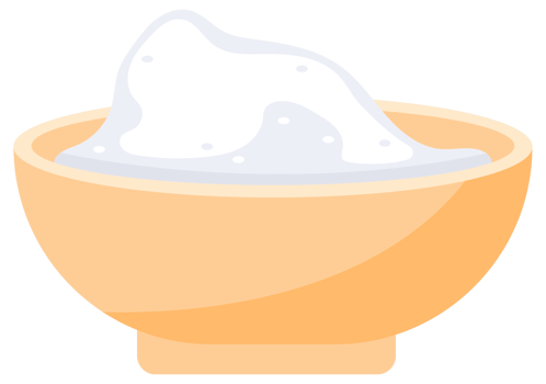 Set of salt for food. Kitchen preparing products ingredients. Spice powder in spoon and bowl png