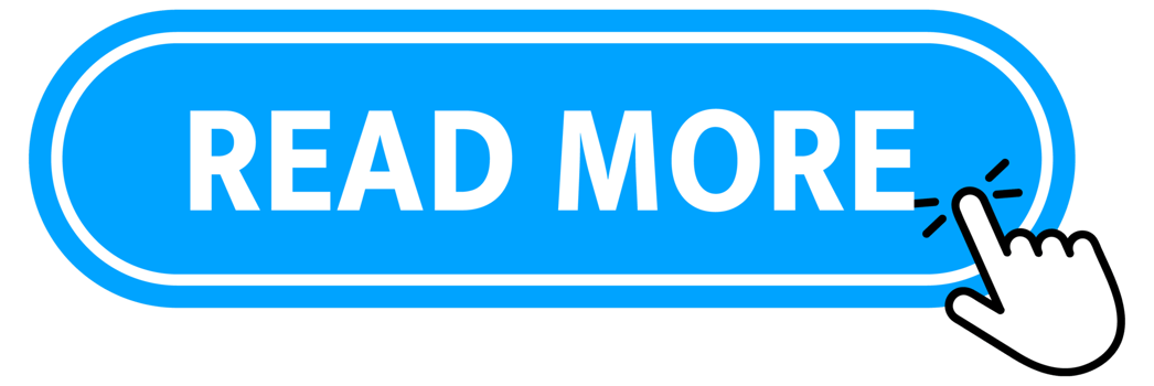 Read More Button with pointer clicking. Web button. Finger Pressing. Click to Read More Concept. illustration png