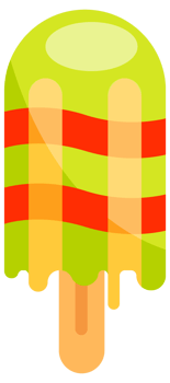 Sweet ice cream. Tasty ice creams cones and popsicles. png