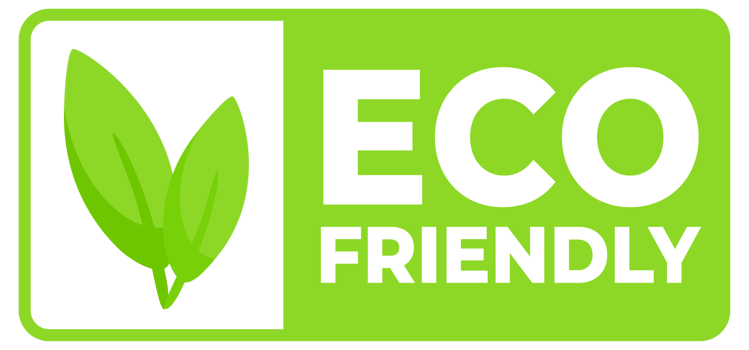 Set green labels with leaf symbols, promoting eco-friendly and environmentally conscious products. png