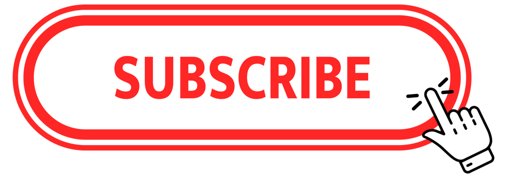 Subscribe Button with pointer clicking. Web button. Finger Pressing. Click to Subscribe Concept. illustration png