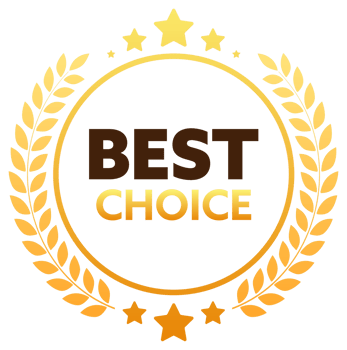 Gold medal for Best Choice. Retail badge. Best Choice tag. stock illustration png